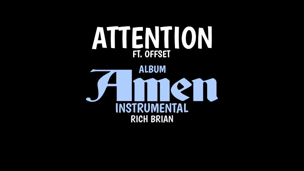 Rich Brian Ft. Offset - Attention (instrumental) [Reprod. Pendo46] (AMEN Album)