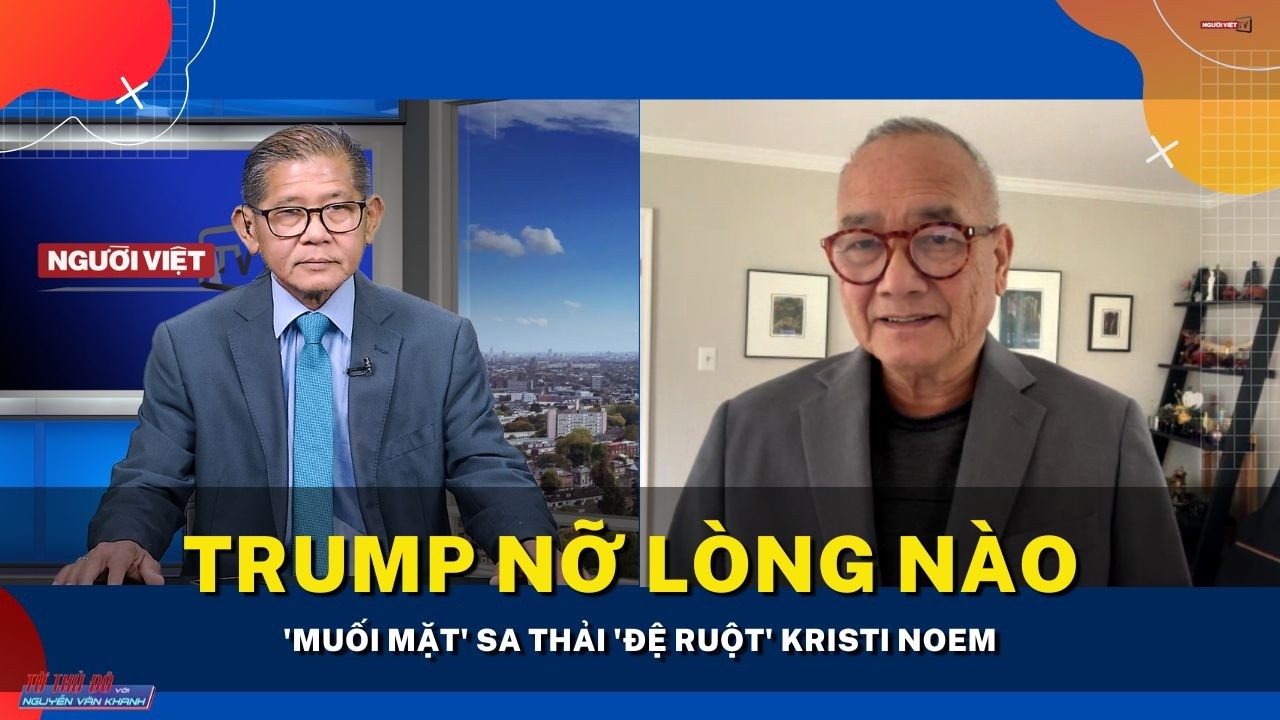 Trump nỡ lòng nào 'muối mặt' sa thải 'đệ ruột' Kristi Noem