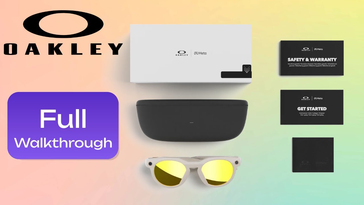 Oakley Meta HSTN Hands On- Unboxing, 3K Video Test And MORE