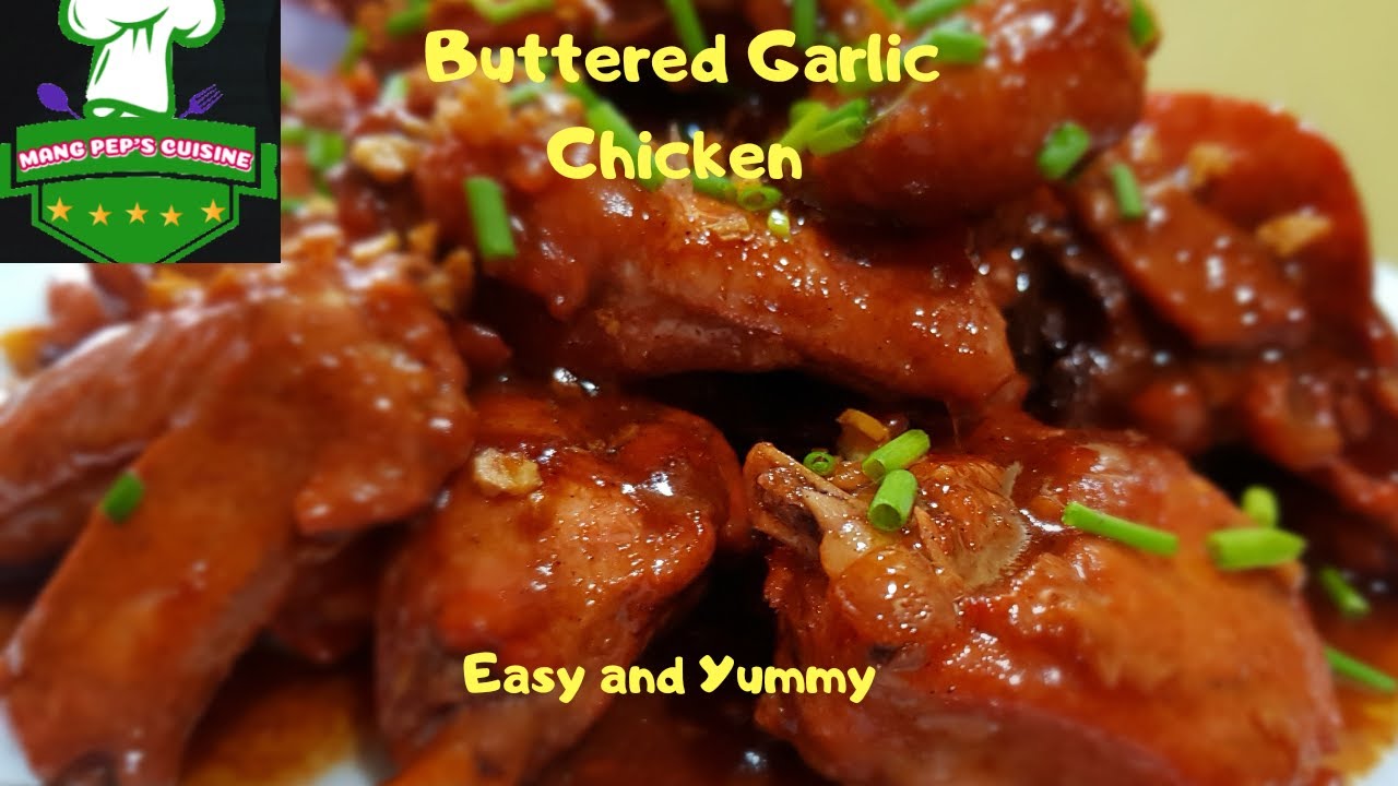 Buttered garlic chicken