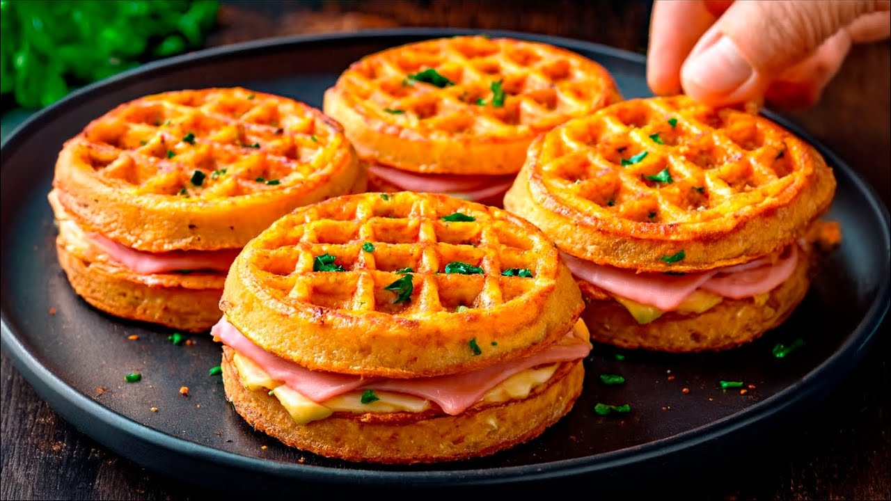 How to Make the Best Belgian Waffles in 5 Minutes! Breakfast idea for every day!