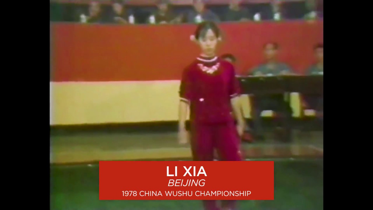 Li Xia, Jianshu, 1978 China Wushu