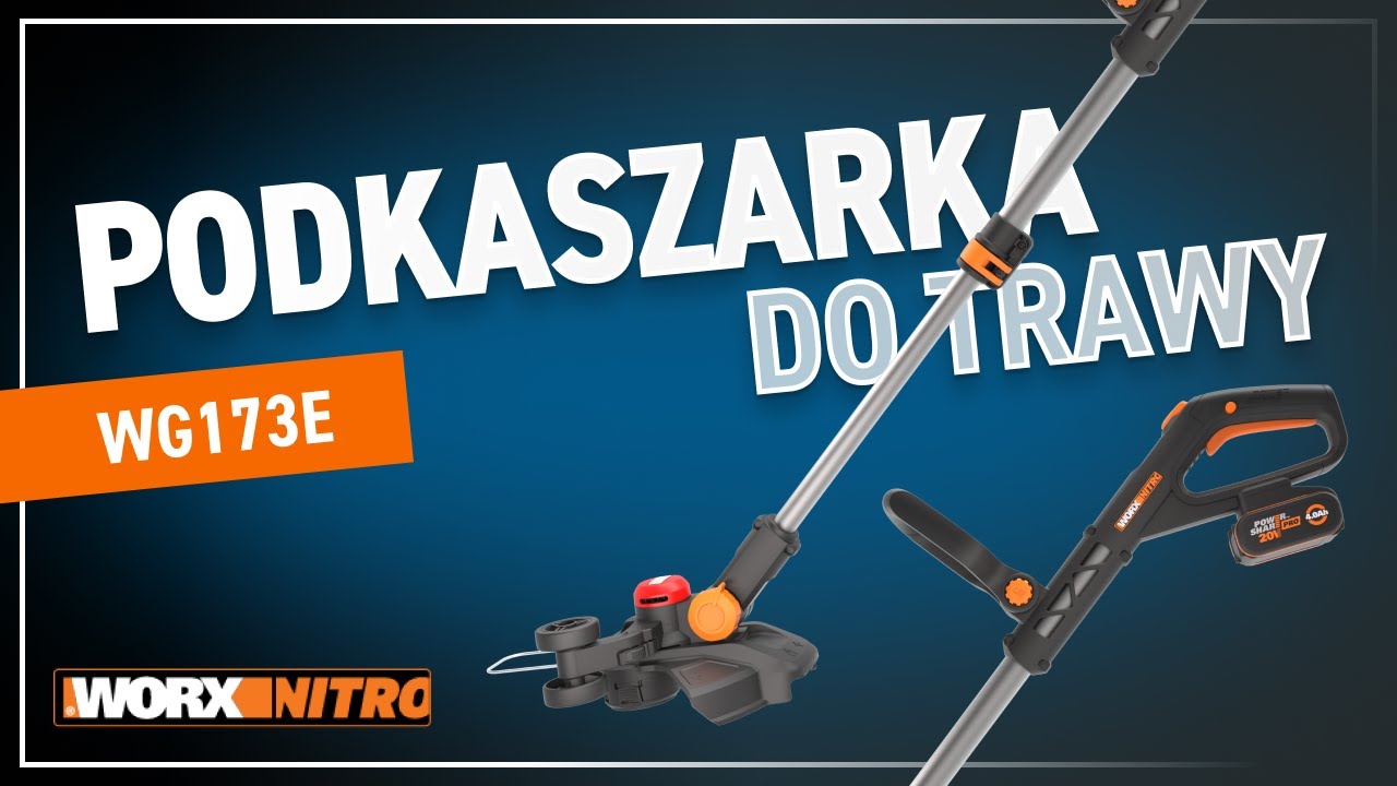 Podkaszarka do trawy WORX WG173E &ndash; prezentacja produktu