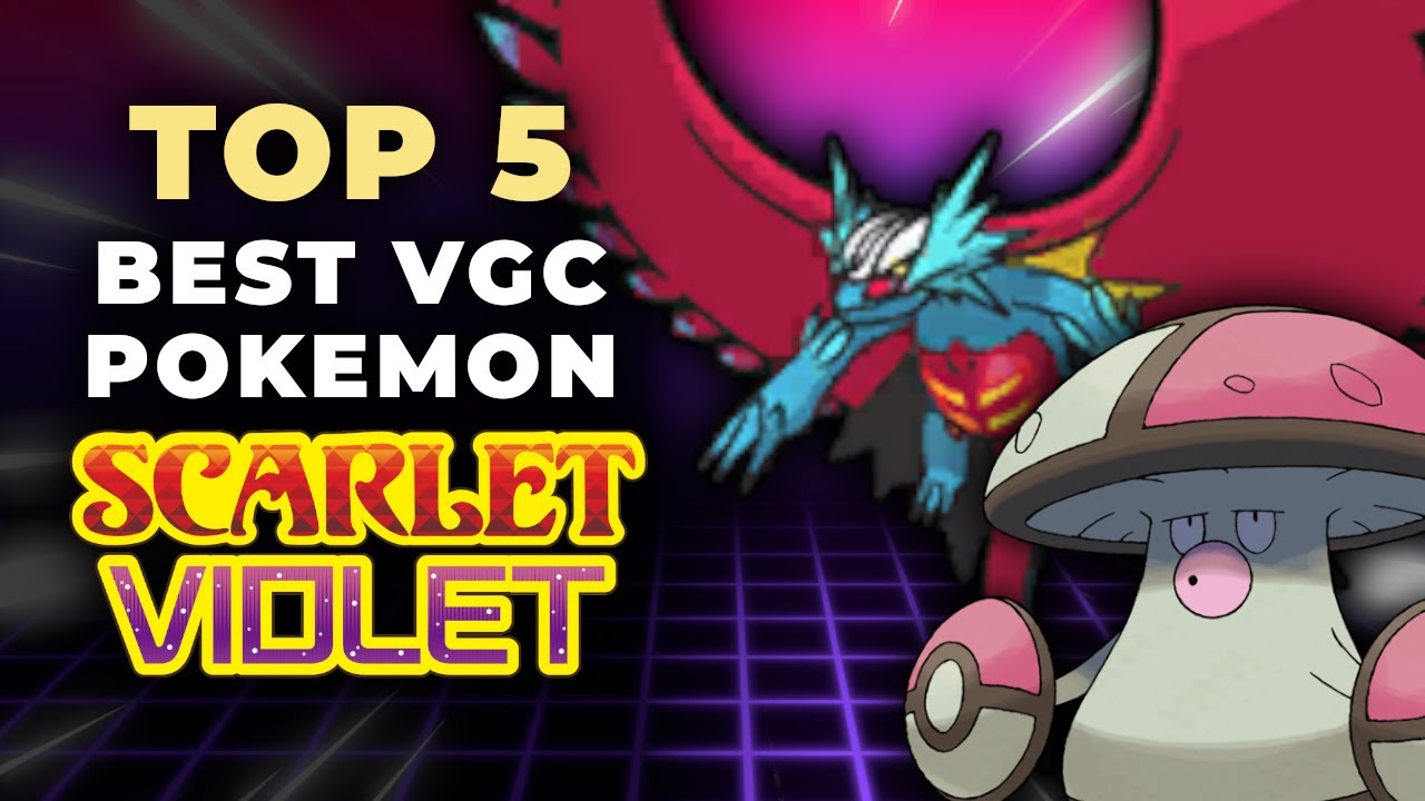 TOP 5 BEST VGC Pokemon in Scarlet and Violet | Pokemon Scarlet & Violet VGC