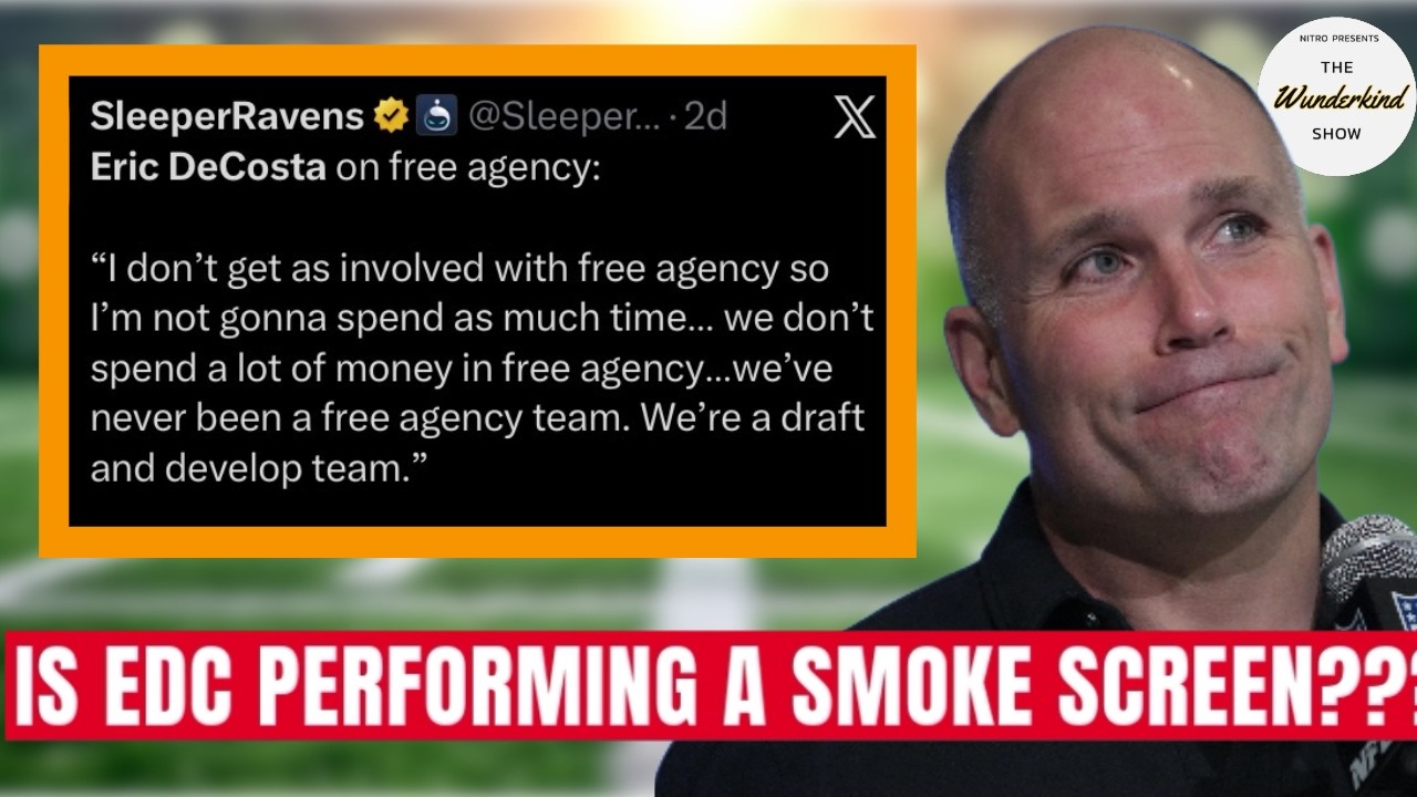 Is Eric DeCosta Playing Mind Games? The Truth Behind His Free Agency Smokescreen!