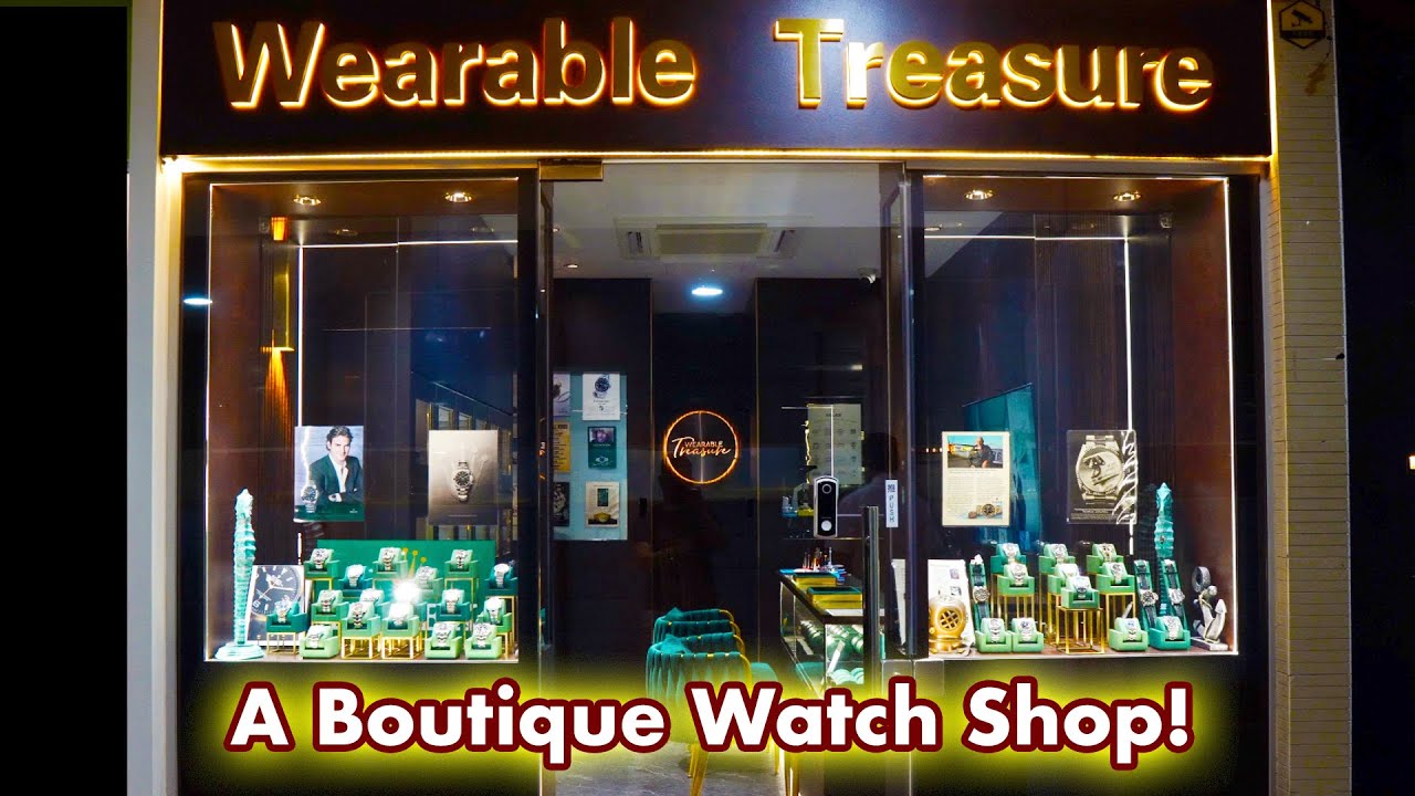 Inside A Boutique Watch Shop - Wearable Treasure #watchshop