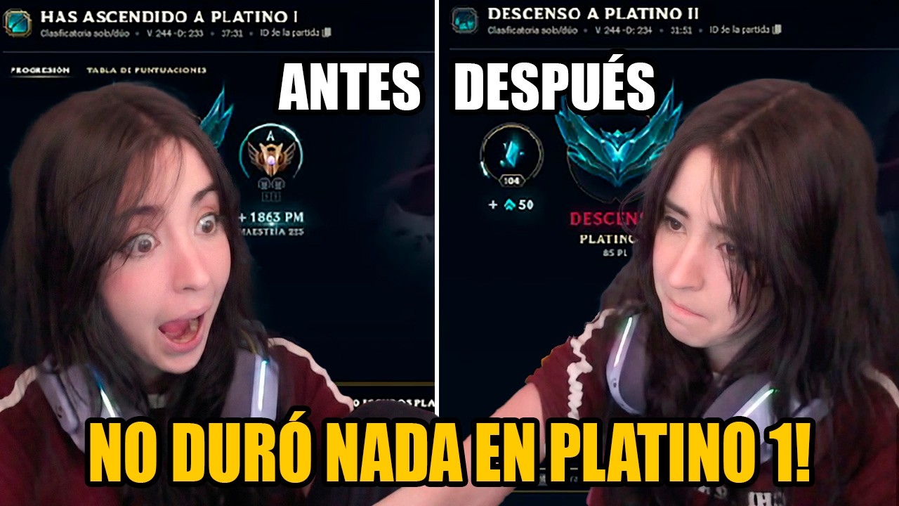 P3ND3J4 NO DURA NADA! NISSA SUBIÓ A PLATINO 1 Y BAJÓ A PLATINO 2 EN LA SIGUIENTE PARTIDA I Nissaxter