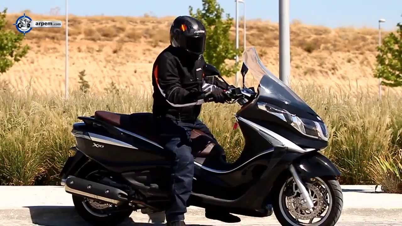 VIDEOPRUEBA PIAGGIO X10 500 - Arpem, EU, 2013