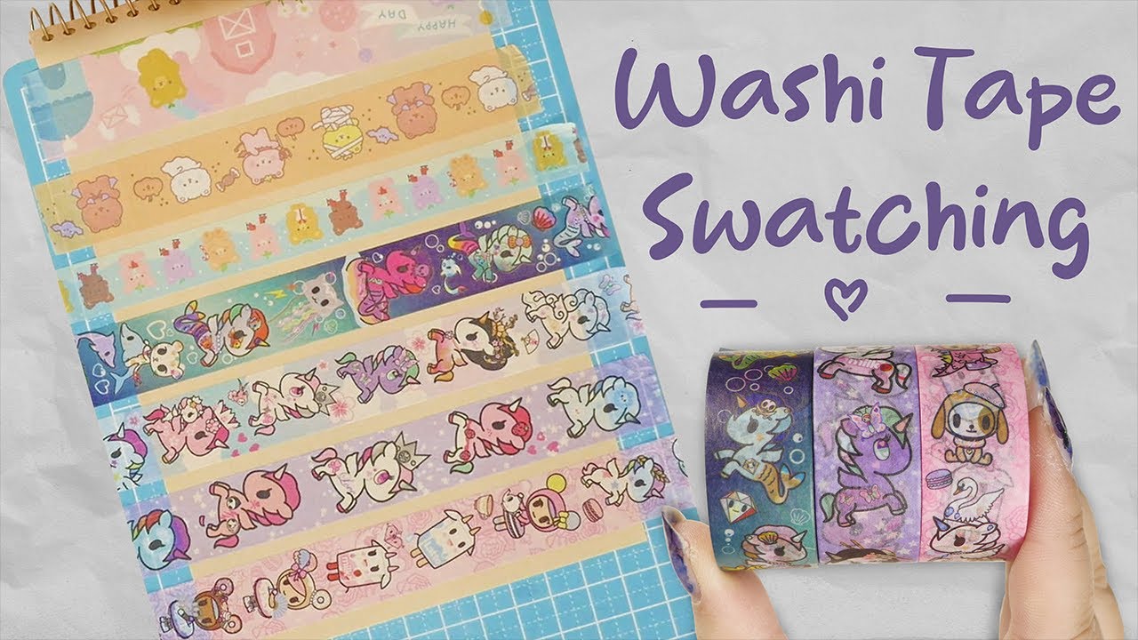 Washi Tape Swatching ♡