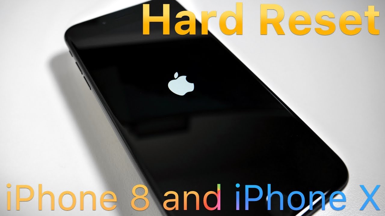 How To Hard Reset iPhone 8, 8 Plus, & X