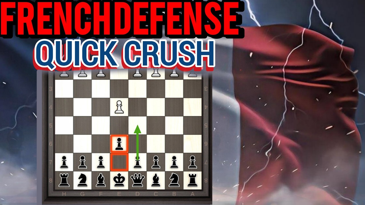 French Defense Quick Crush | Fast & Deadly System