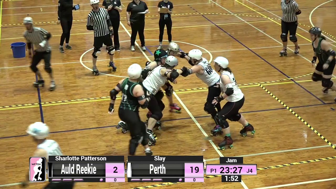 Auld Reekie vs Perth - 2019 WFTDA Continental Cup - Europe Game 2