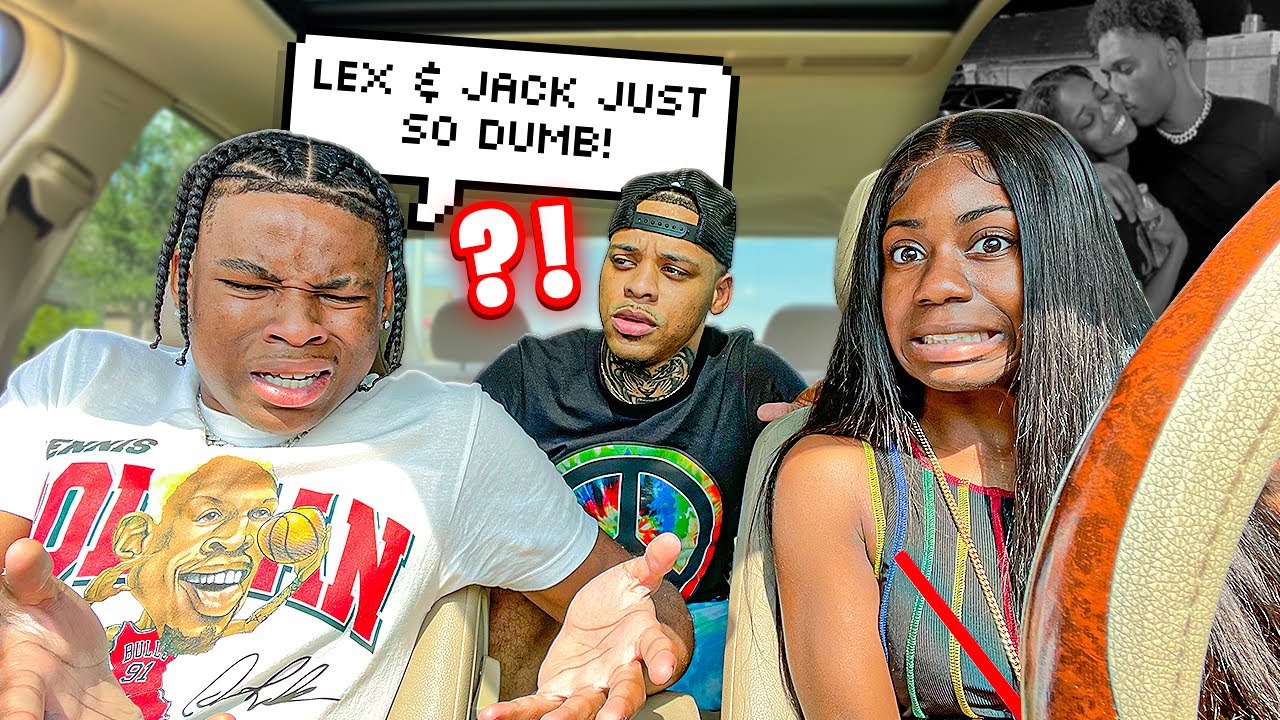 TALKING DOWN ON LEX AND JACK IN FRONT OF DENO TO SEE HIS REACTION..