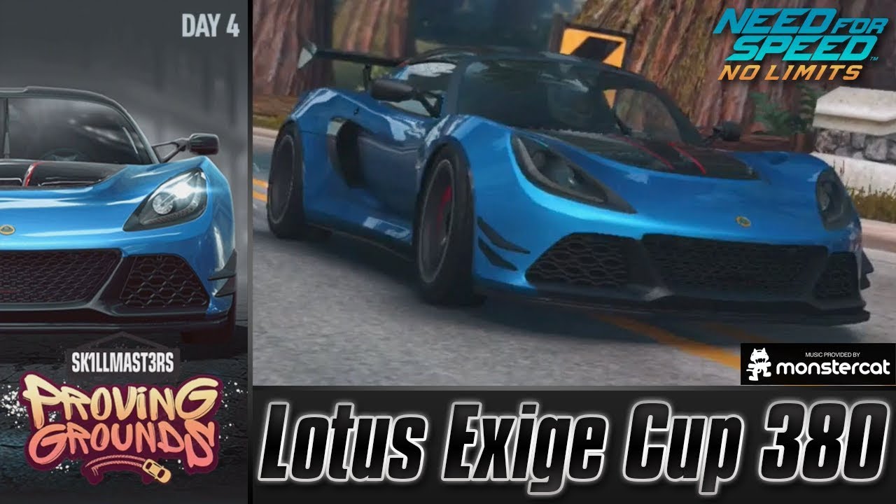 Need For Speed No Limits: Lotus Exige Cup 380 | Proving Grounds (Day 4 - Elimination)
