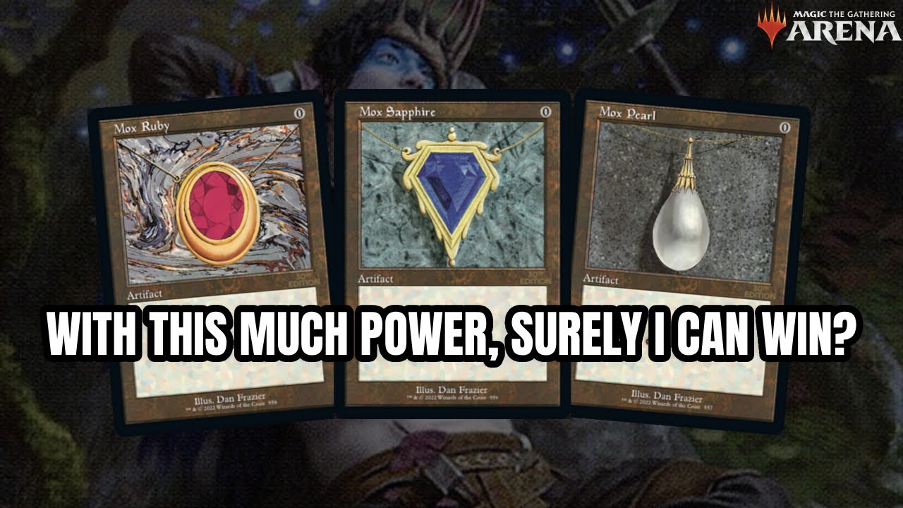 With this much power, surely I can win... right? - MTG Arena Powered Cube Draft 4