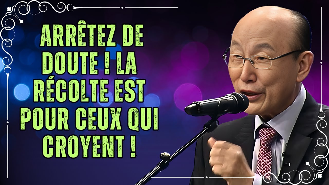 DAVID CHO - Le SECRET d'une VIE FRUCTUEUSE  Semer avec FOI et Préparer le CŒUR pour la RÉCOLTE !