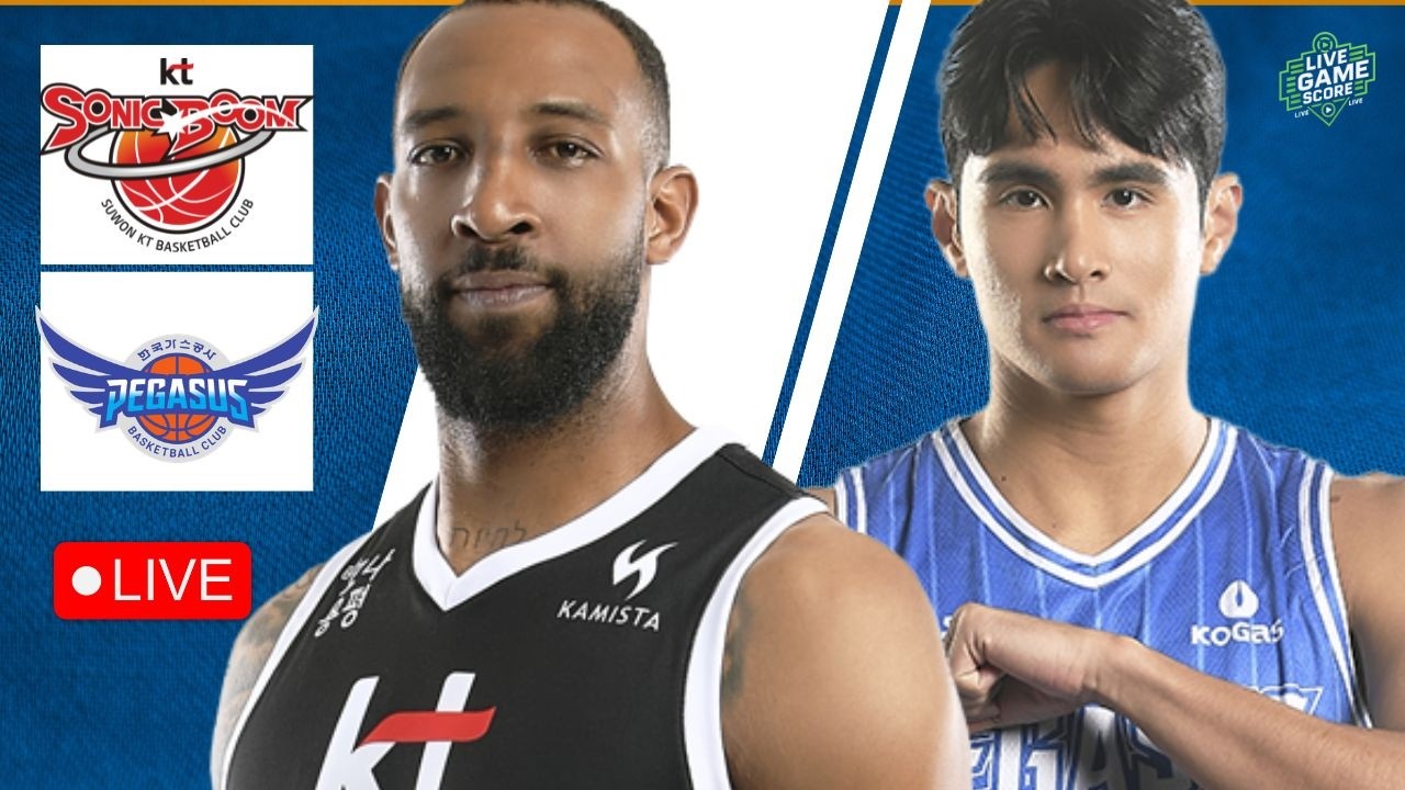 🔴 LIVE: SUWON KT SONICBOOM vs DAEGU KOGAS PEGASUS | KBL BASKETBALL | PLAY BY PLAY