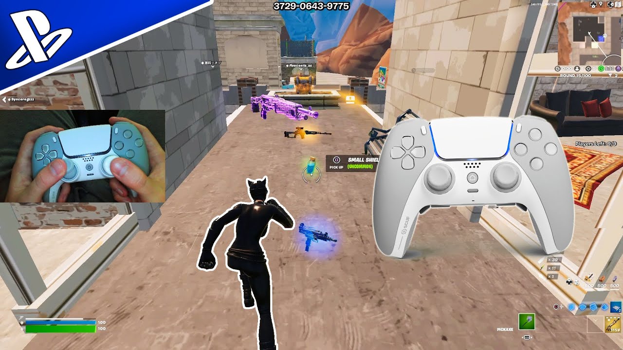 [1 HOUR] PS5 PRO Controller ASMR 😴 Handcam Fortnite Tilted Zone Wars 🎮