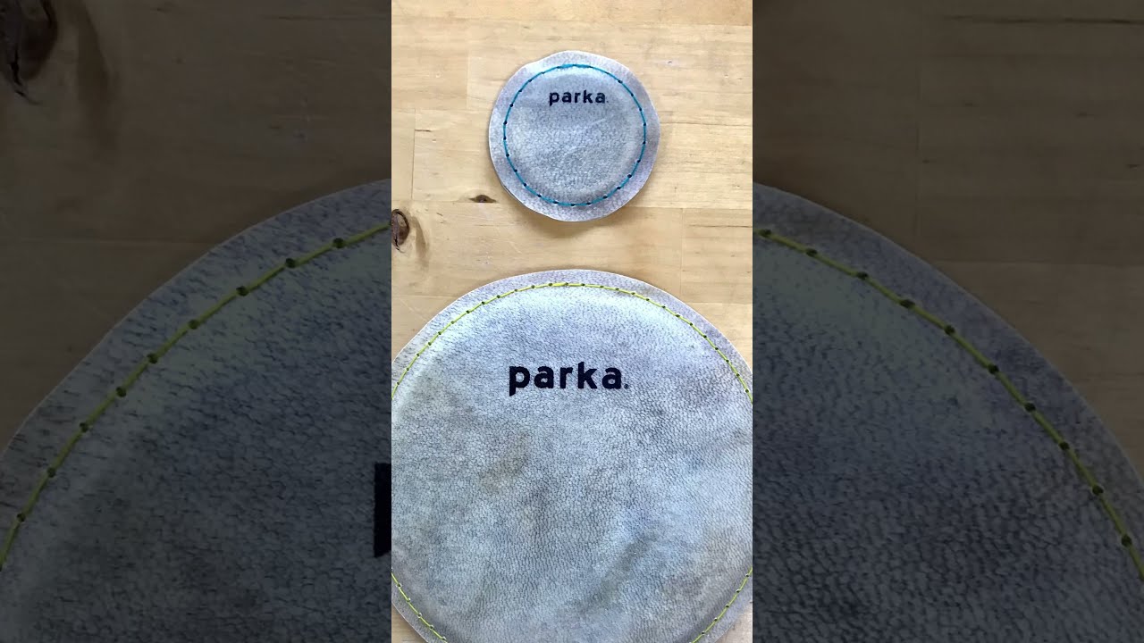 Goat skin shakers : 70mm & 170mm