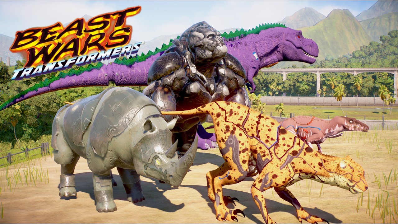 Jurassic Beast Wars: Jurassic World Battle, Rampage and Skin Showcase