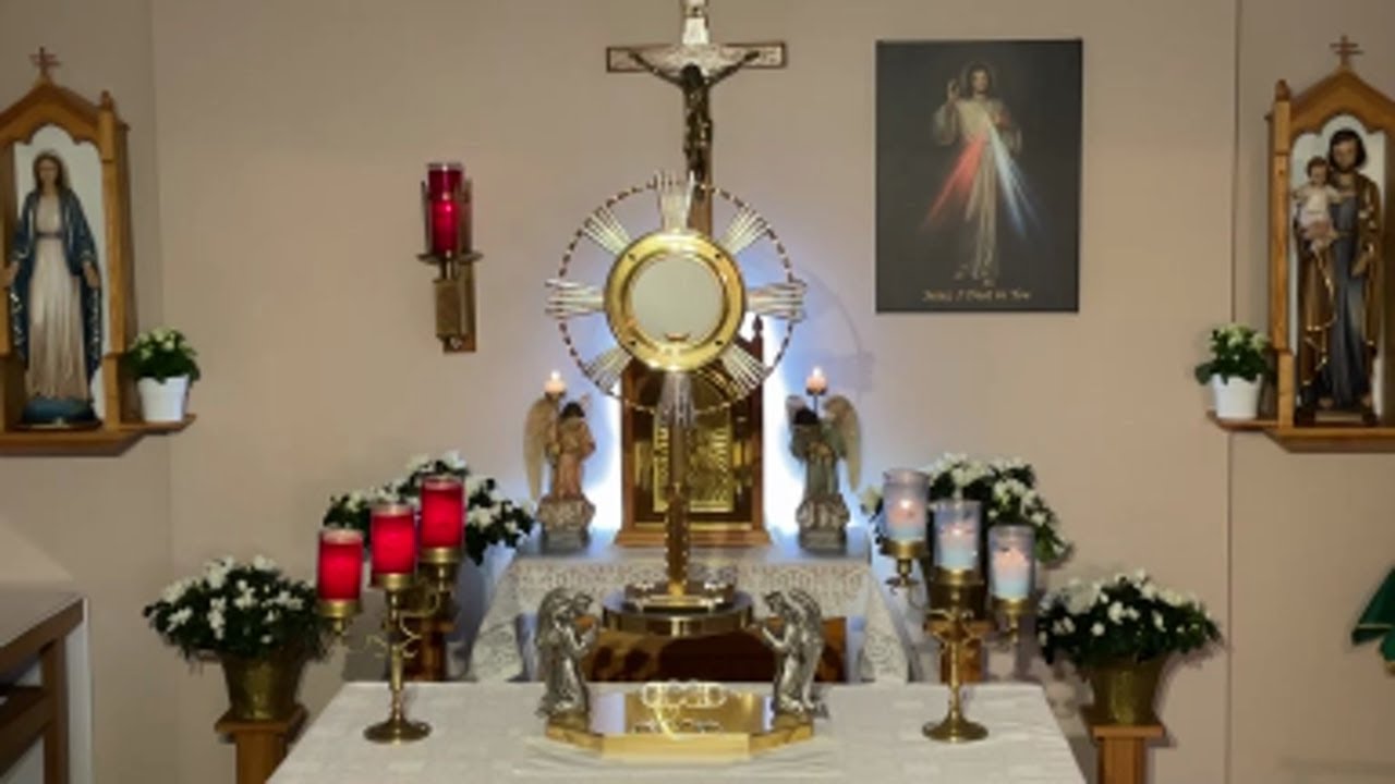 LIVE Eucharistic Adoration - Sisters of Divine Mercy