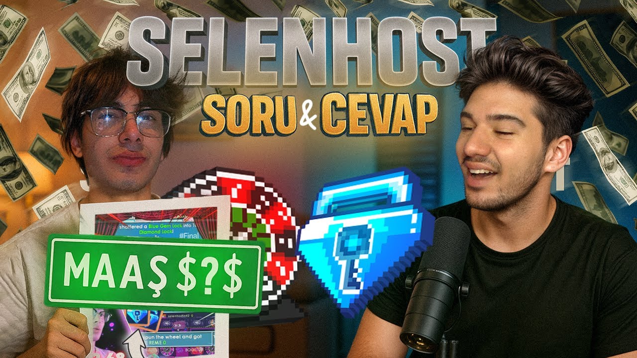 @Selenhost ile Soru Cevap !! ( HAKKINDA BİLİNMEYEN GER&Ccedil;EKLER ) - Growtopia T&uuml;rk&ccedil;e
