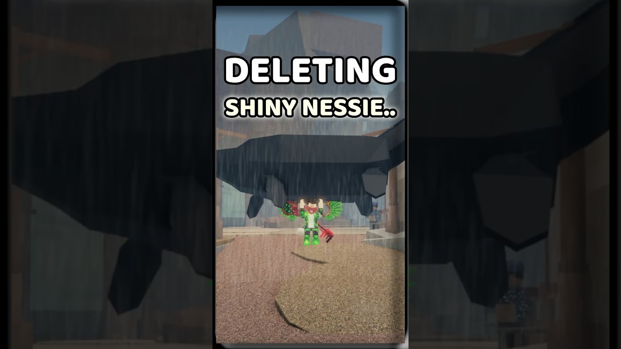 DELETING THE RAREST FISH IN FISCH.. #fisch #roblox #robloxshorts
