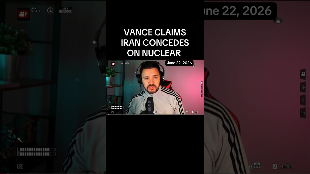 J.D. Vance: Iran's Biggest Concession Yet #politics #iran #breaking