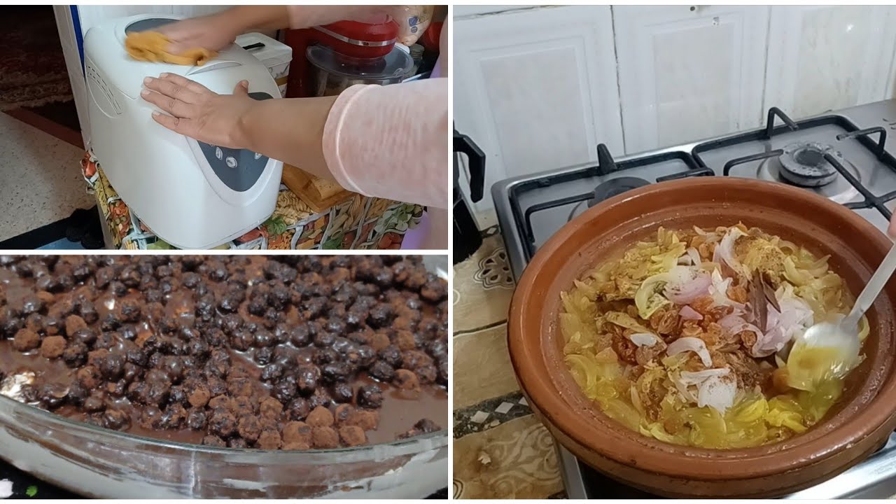 روتين الصباح مكاين غير الحداكة /طجين معلك/ مخرجت من الجماعة✅️ كيكة الترند✅️#@روتين#@