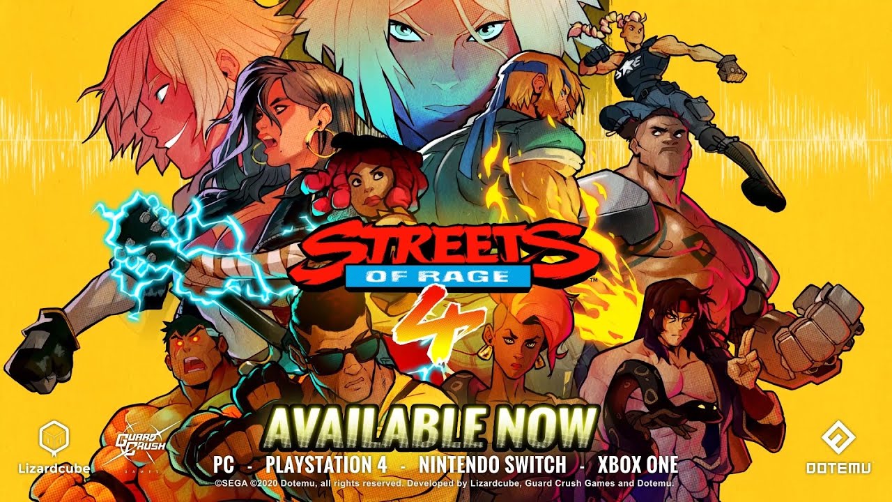 Streets of Rage 4 - Official Launch Trailer