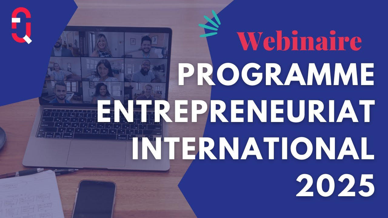 Webinaire - Programme Entrepreneuriat et développement économique - Programmation 2025