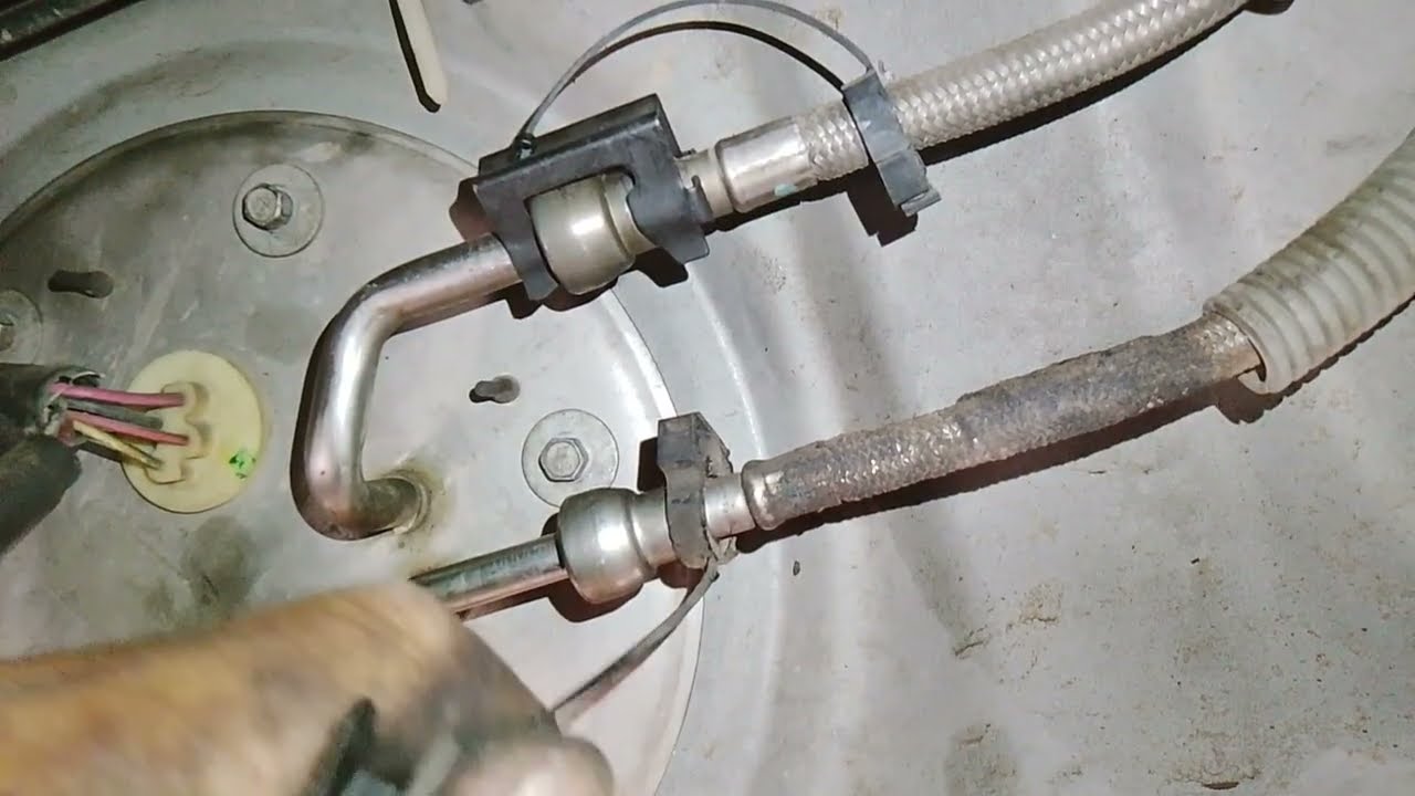 2001 gran Marquis cambio de bomba de gas sin quitar el tanke