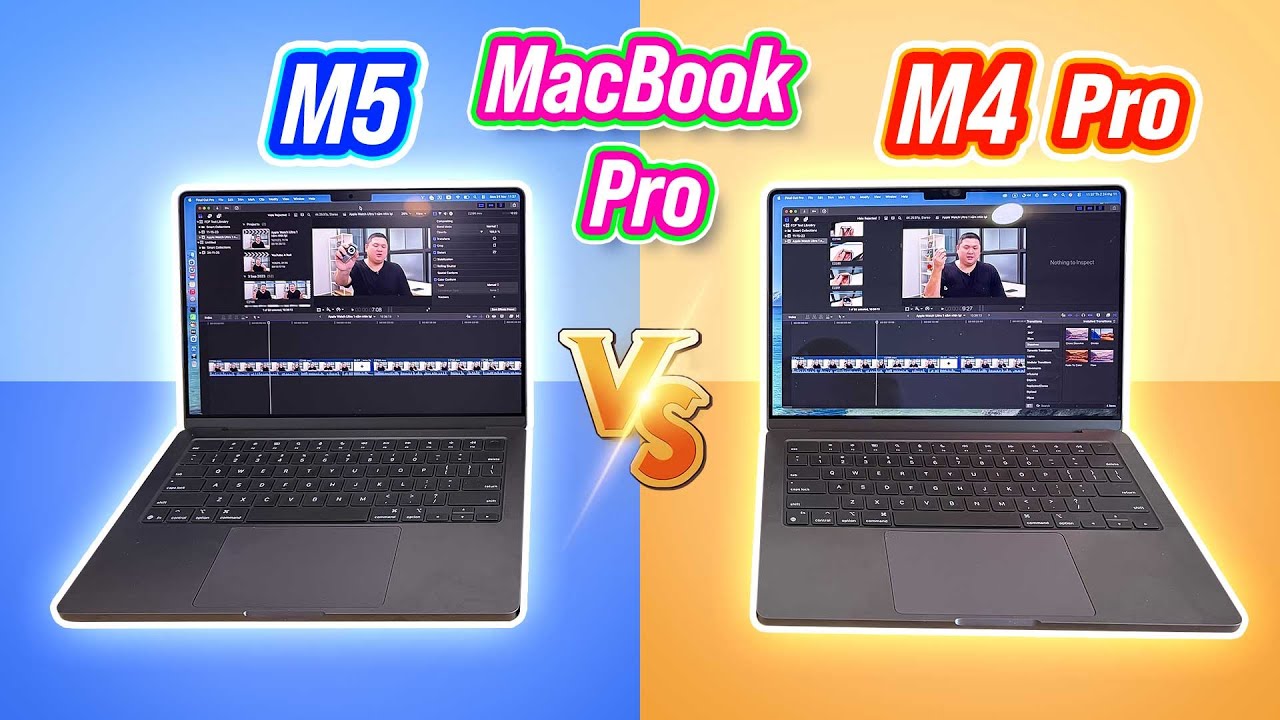MacBook Pro M5 vs M4 Pro vs M4