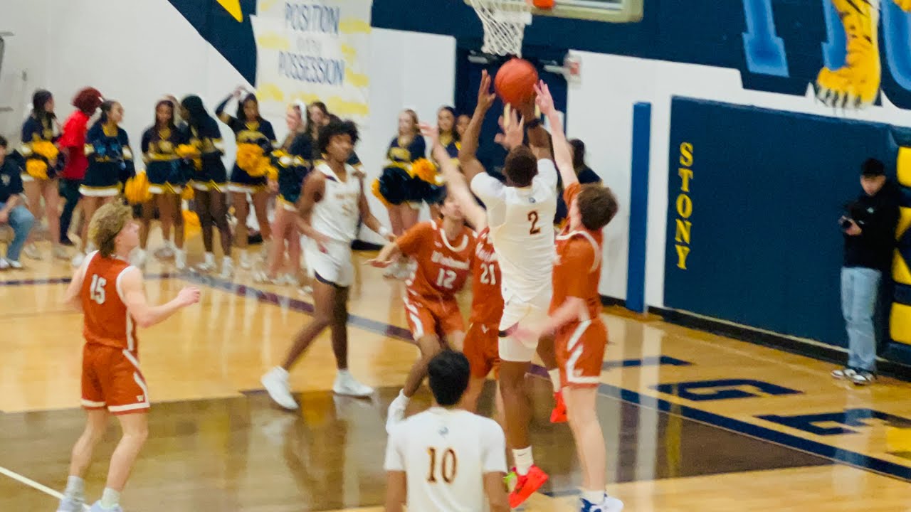 STONY POINT VARSITY VS WESTWOOD HIGH BASKETBALL