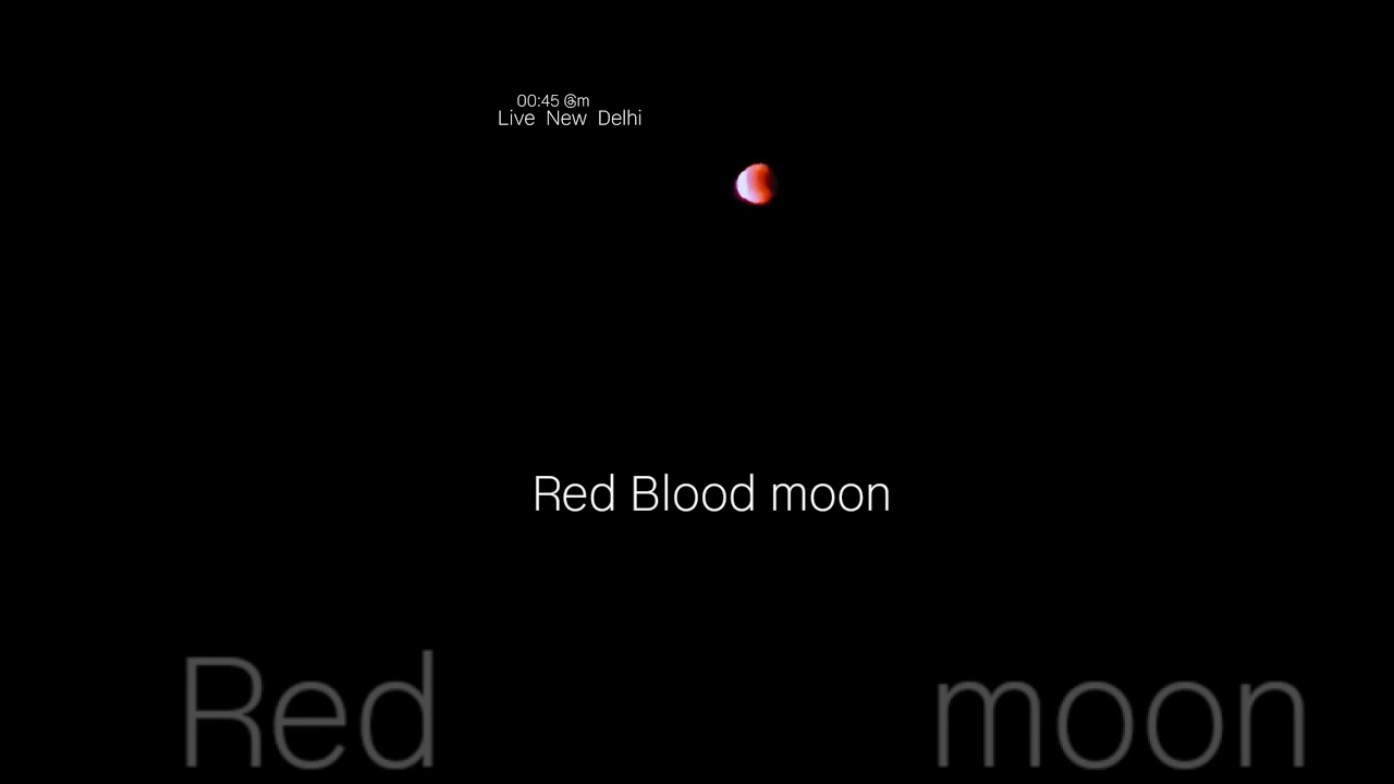 Blood Moon Live video 