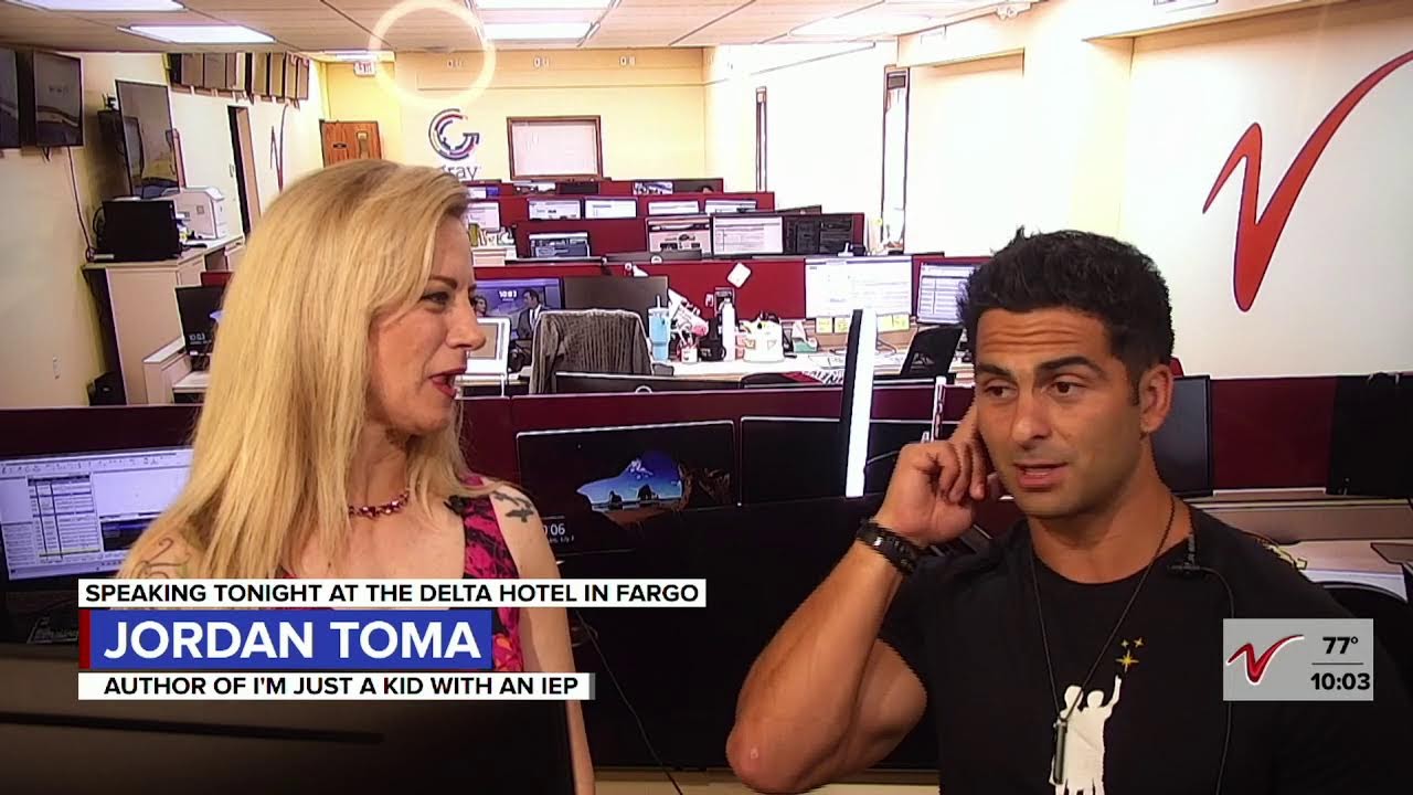 Valley News Now Jordan Toma, Author of 'I'm Just a Kid with an IEP'