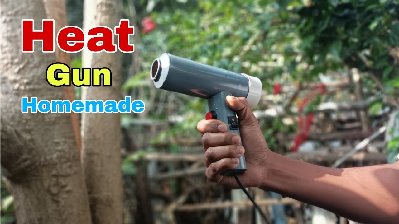 How to make heat gun at home || घर में बनाये hot air gun||