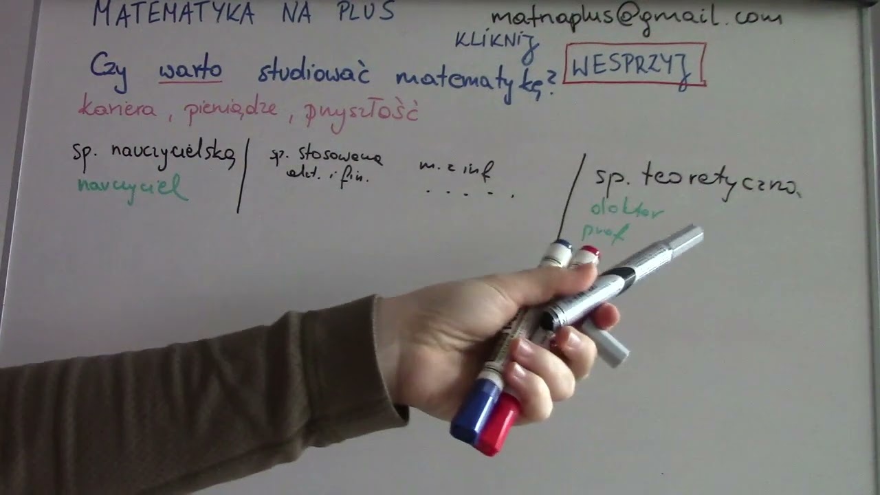 Czy warto studiować matematykę - kariera, pieniądze, przyszłość?