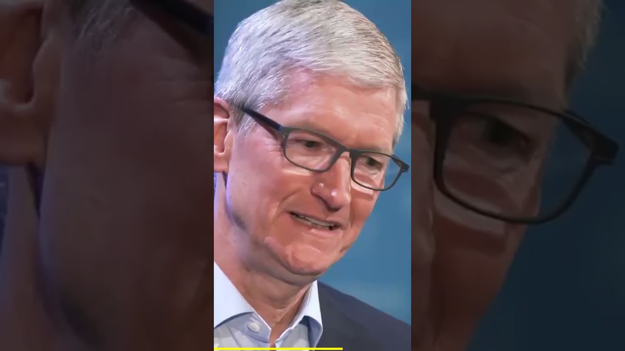 Tim Cook on Apple Stock Price