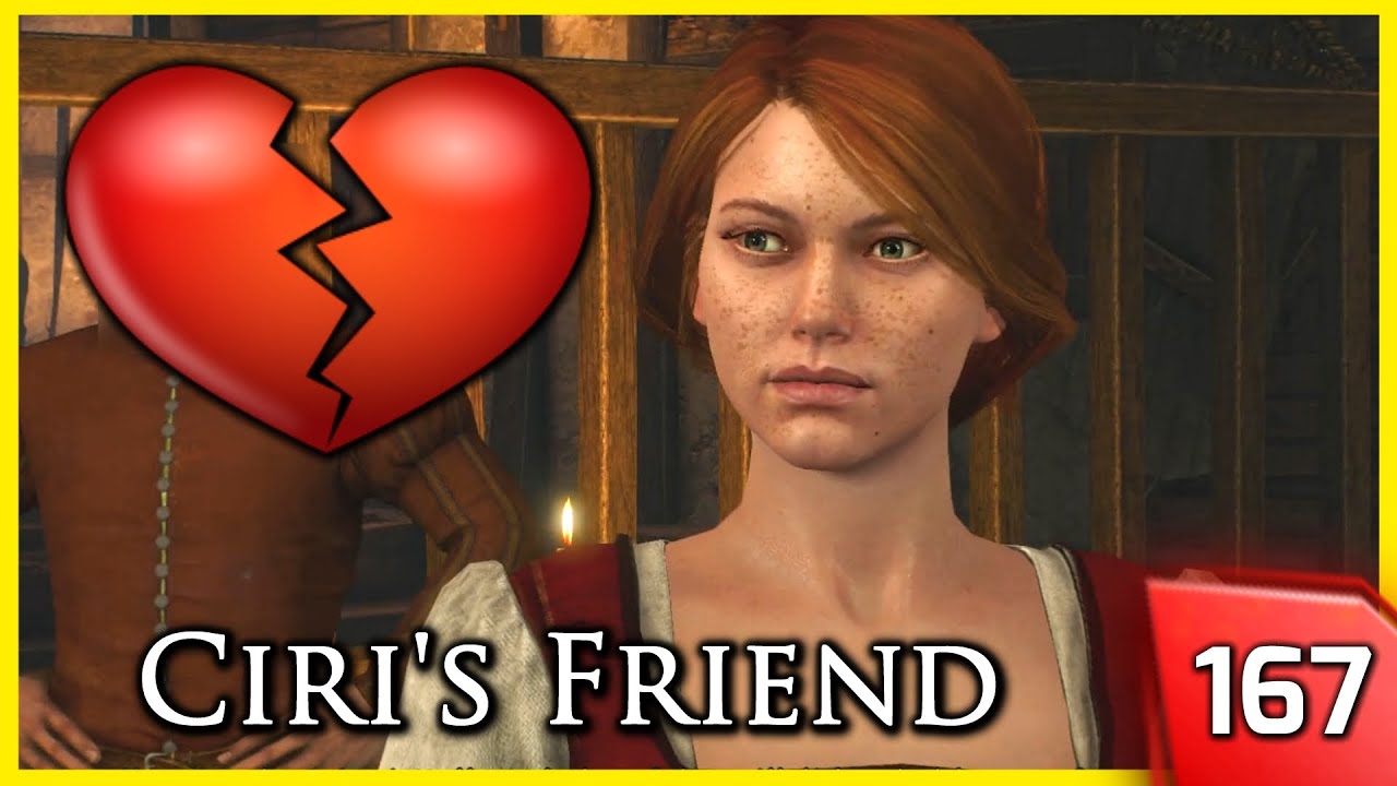 The Witcher 3 ► Bea, Ciri's Friend Flirts with Geralt #167