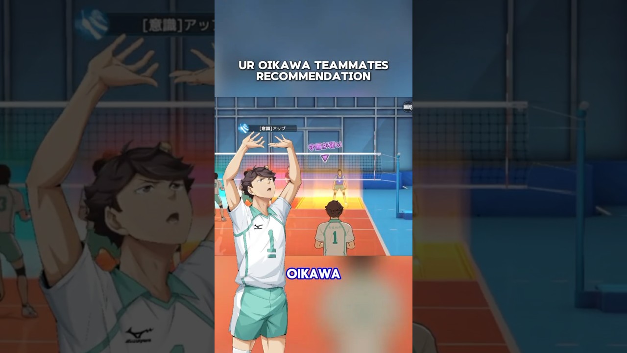 UR Oikawa current teammates recommendation #Haikyuu #HaikyuFlyHigh #HAIKYUStartingLineup #oikawa