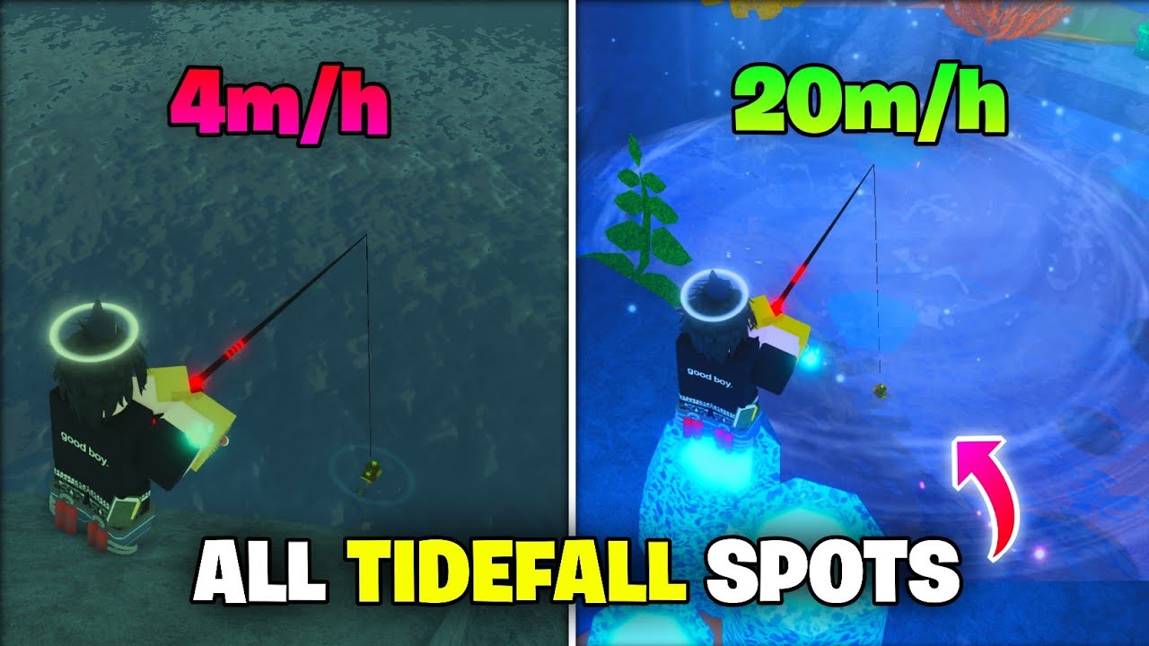 I Tested ALL Tidefall Money Farm Spots &ndash; This One Is the BEST (Fisch)