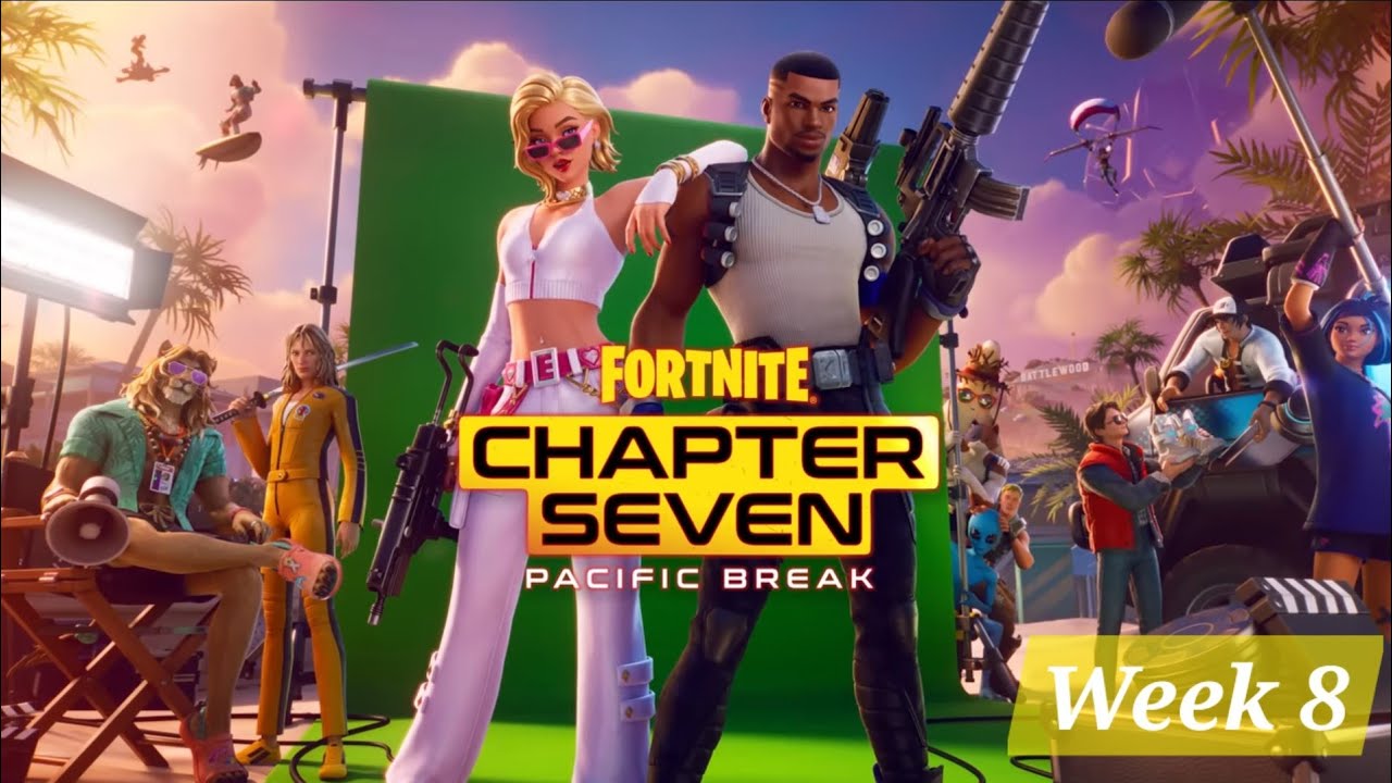 FORTNITE PACIFIC BREAK Week 8 Quests