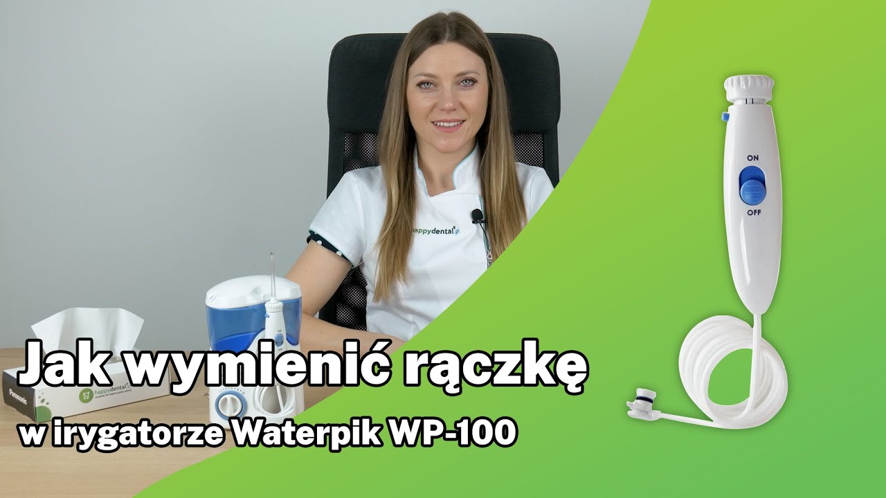 Jak wymienić rączkę w irygatorze Waterpik WP-100 🧐