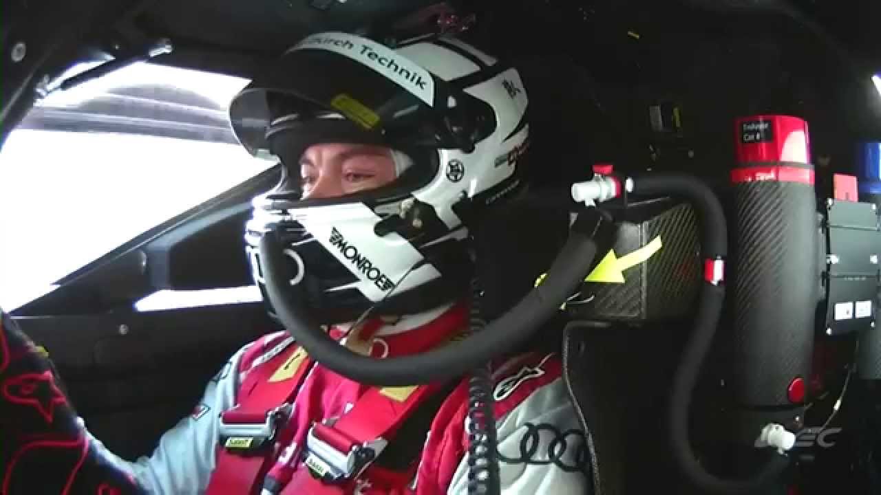 A lap of the Bahrain International Circuit during free practice with the Audi #7 of Andre Lotterer