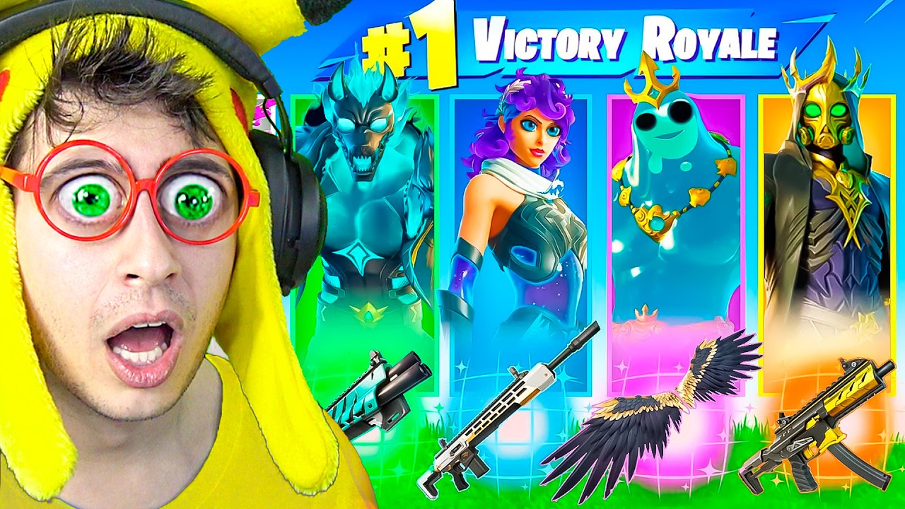 Random Dios Skin Challenge 💎⚡🔥!! (Fortnite)