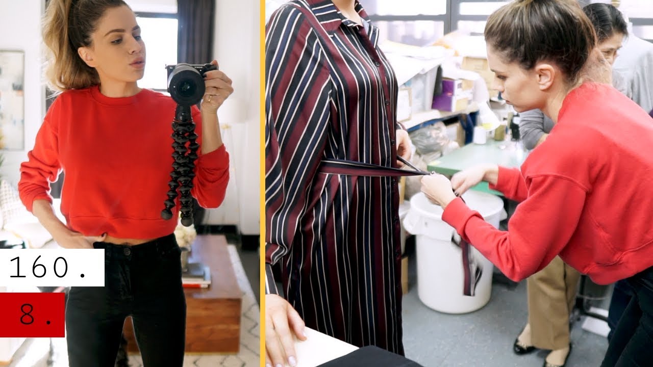 COME TO OUR CLOTHING MANUFACTURER | VLOGMAS DAY 8