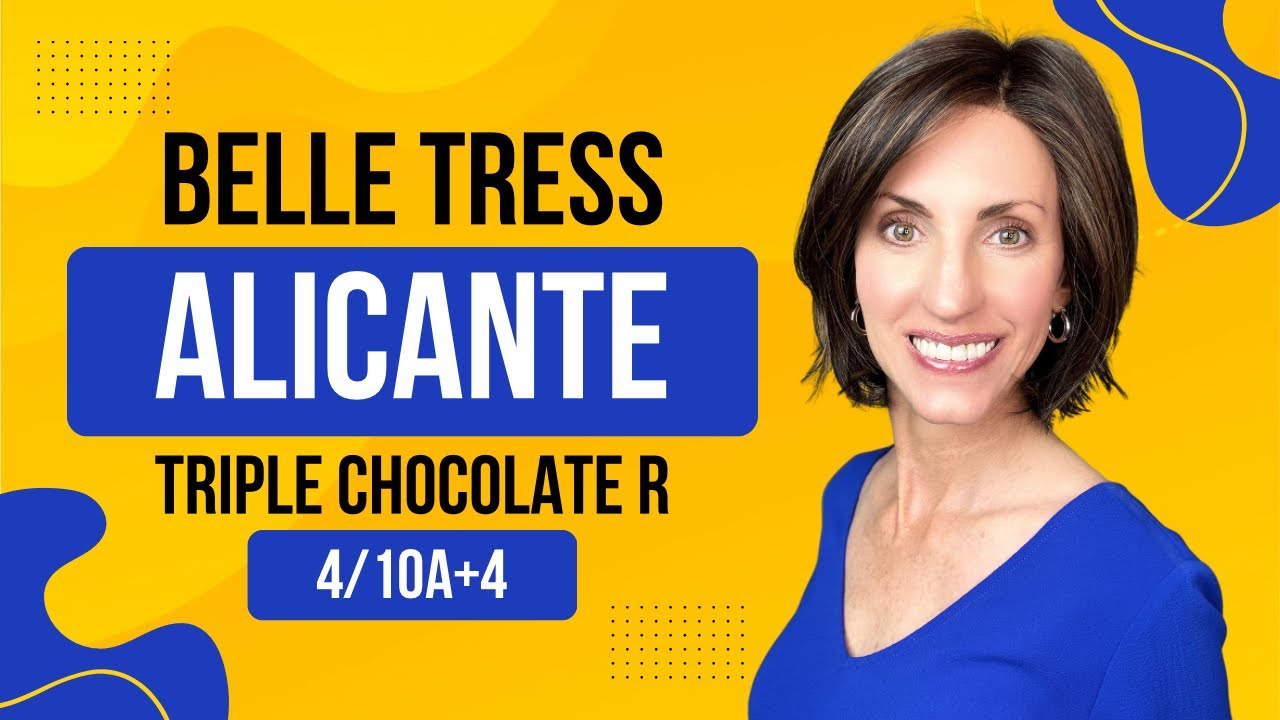 Wow! Love This Belle Tress ALICANTE Triple Chocolate R! Wig review!