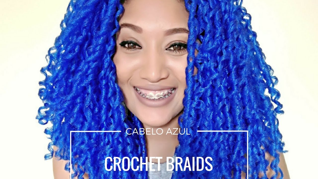 Crochet Braids Nina Softex #AZUL | Por Mariiana Reis ❣