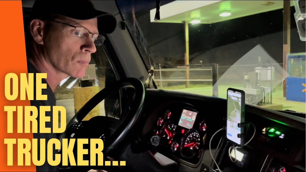 TIRED TRUCKER | DELIVERING TO WALMART DISTRIBUTION CENTER | TOBYHANNA, PA | WERNER TRUCKING OTR LIFE